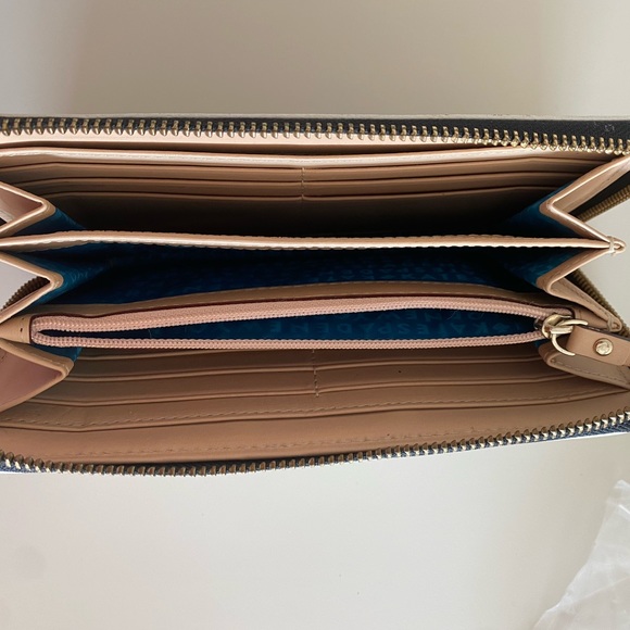 Kate Spade Patent Leila Large Continental Wallet - Picture 8 of 8